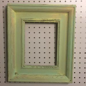 Upcycled Farmhouse Decorative Frame - Greens